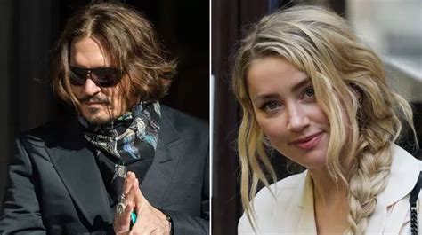 Johnny Depp blamed Amber Heard after her naked photos were。